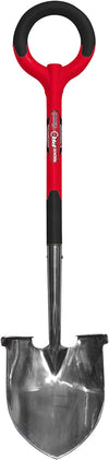 Radius Garden 20211 PRO Garden Stainless Steel Shovel, Red